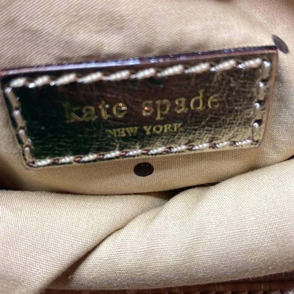 Kate Spade Tan Clutch